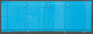Экран под ванну МДФ L= 1500 (голубая эмаль)